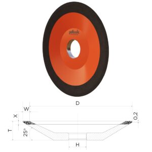 GRINDING WHEELS 12R4