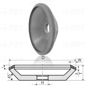 12V5-45. CUP CONICIAL GRINDING WHEELS