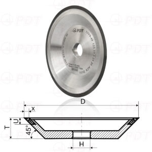 12V9-45. CUP GRINDING WHEELS