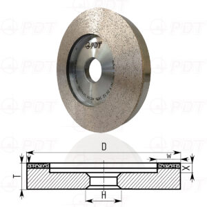 6А2. FLAT RECESSED GRINDING WHEELS