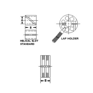 External Expanding Cast Iron Laps & Lap Holders