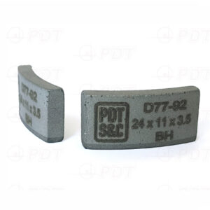 Diamond segments with bottom layer