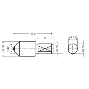 Diamond Indenters ( Hardness Testers )