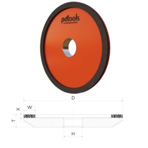 GRINDING WHEELS 4A2