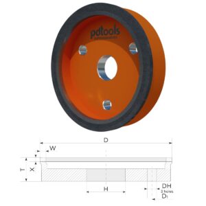 GRINDING WHEELS 6A2